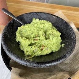 This is the small guac! Definitely large enough for 2-3 people to share This is the small guac! Definitely large enough for 2-3 people to share
