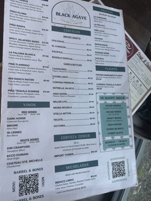 Menu photo 5 Black Agave Farmers Branch, TX