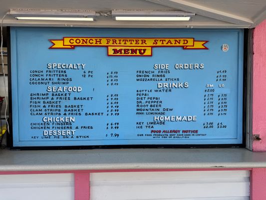 Menu photo 1 Key West Conch Fritters Key West, FL