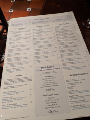 Menu photo 2 Café Andaluz Edinburgh, EDH