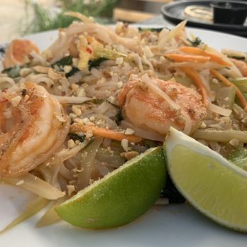 Shangeri La - Shrimp Pad Thai - Asian Fusion Near Me - Bronx, New York