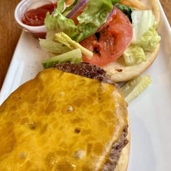 Mezza Mediterranean Grille - Burger and fries - Mediterranean Near Me - Detroit, Michigan