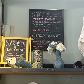Paint Your Pot - Paint-Your-Own Pottery Near Me - Cary, North Carolina