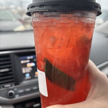 Almoka Coffee House - Strawberry mojito - Coffee & Tea Near Me - Rockford, Illinois