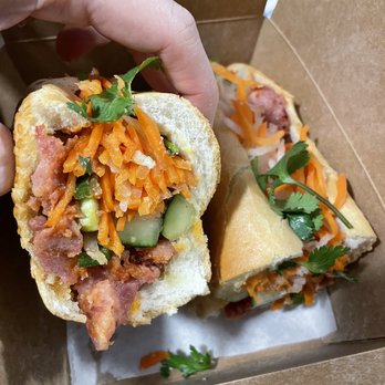 Tea and Milk - BBQ Pork Vietnamese Sandwich - Bubble Tea Near Me - Astoria, New York Tea and Milk - BBQ Pork Vietnamese Sandwich - Bubble Tea Near Me - Astoria, New York