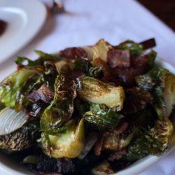 Brussels sprouts cooked perfectly.