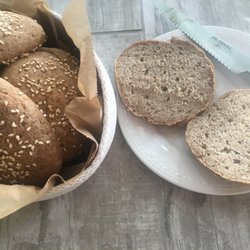 Adieu - Glu - Gluten-Free/Vegan Sourdough Buns