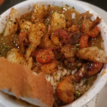 Parish on Cherry - The gumbo was somewhat bland, asked for additional spices, it helped but not much considering the rice was undercooked. - Cajun/Creole Near Me - Macon, Georgia Parish on Cherry - The gumbo was somewhat bland, asked for additional spices, it helped but not much considering the rice was undercooked. - Cajun/Creole Near Me - Macon, Georgia