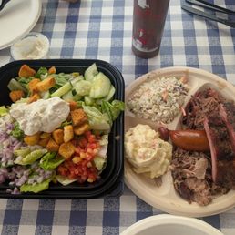 Sample platter Garden salad