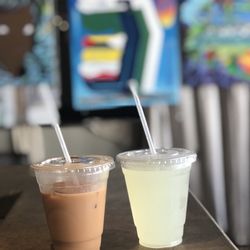 Foolish Things Coffee - Iced chai & Rose Water Lemonade