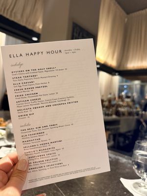Menu photo 7 Ella Dining Room and Bar Sacramento, CA