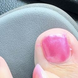 Smyrna Nail Bar - Terrible cuticle care and not the color i actually asked for but she was already halfway through when i noticed and i just wanted to leave