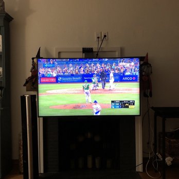Handy Services - Mantle mount installed by Jeremy - Handyman Near Me Handy Services - Mantle mount installed by Jeremy - Handyman Near Me