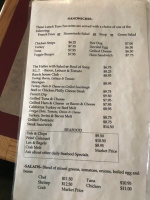 Menu photo 4 Ranch House Cafe Moraga, CA