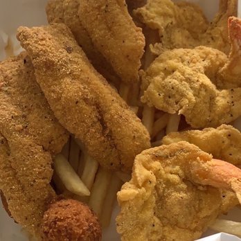 Flying Fish - Catfish and 4 Shrimp / 2 Catfish Fillets - Seafood Near Me - Little Rock, Arkansas