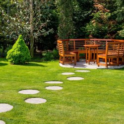 Johnson Landscaping - Landscaping & Hardscapes--Design and installation of patios, walkways, retaining walls, and gardens.