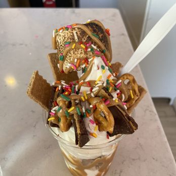 MN Nice Cream - Camper in a cup with glitter! - Ice Cream & Frozen Yogurt Near Me - Minneapolis, Minnesota MN Nice Cream - Camper in a cup with glitter! - Ice Cream & Frozen Yogurt Near Me - Minneapolis, Minnesota