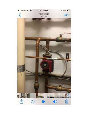 Clark Plumbing Heating & Air Logo