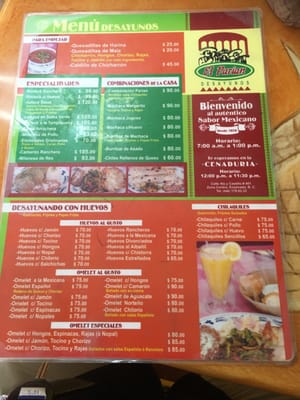 Menu photo 5 El Parian Ensenada, BCN