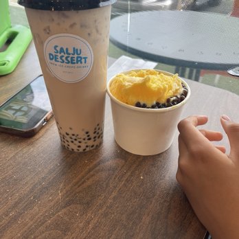 Salju Dessert - Mango Build Your Own Snow Ice and Milk Tea - Desserts Near Me - Alhambra, California Salju Dessert - Mango Build Your Own Snow Ice and Milk Tea - Desserts Near Me - Alhambra, California