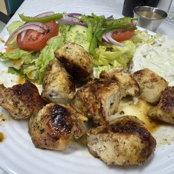 Corfu Greek Restaurant - Chicken Kabobs - Greek Near Me - Winter Springs, Florida Corfu Greek Restaurant - Chicken Kabobs - Greek Near Me - Winter Springs, Florida