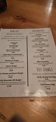 Menu photo 3 BridgeTender Tavern Tahoe City, CA Menu photo 3 BridgeTender Tavern Tahoe City, CA
