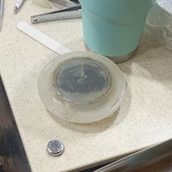 Zen Nail SPa - Wtf is that...this came out of my foot tub. Super comforting.