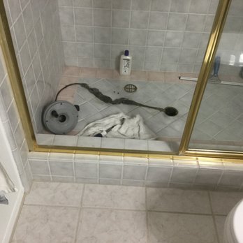 Pieper Plumbing - Slow shower drain? Not anymore. - Plumbing Near Me - Fallbrook, California Pieper Plumbing - Slow shower drain? Not anymore. - Plumbing Near Me - Fallbrook, California