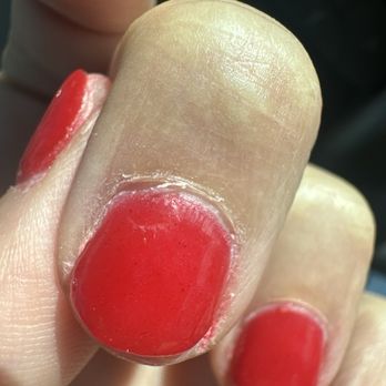 Suntree Nails And Spa - Messy polish - Nail Salons Near Me - Melbourne, Florida