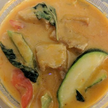 Thai Spoon Cafe - Tofu panang curry. So rich and with beautiful heat and intense flavor. - Thai Near Me - Redlands, California
