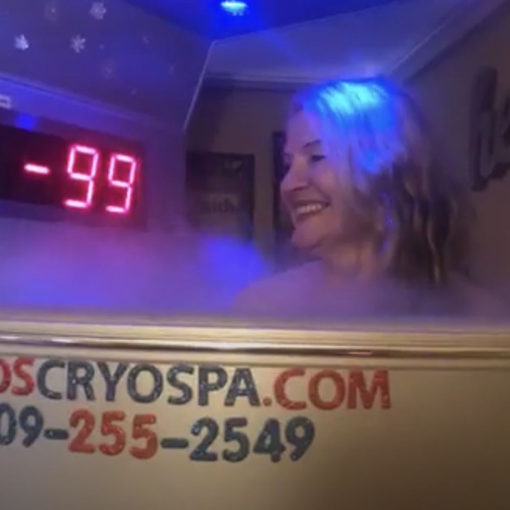Redlands Cryo Spa - She is feeling great!! - Day Spas Near Me - Redlands, California Redlands Cryo Spa - She is feeling great!! - Day Spas Near Me - Redlands, California