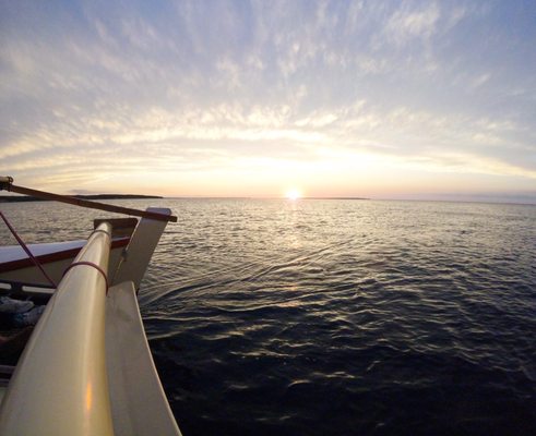 Sailing Montauk's Catamaran Mon Tiki by null