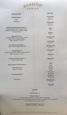 Menu photo 2 Bishop Farms San Ramon, CA