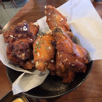 Sona Fusion Kitchen - Garlic chicken wings - Asian Fusion Near Me - Anaheim, California Sona Fusion Kitchen - Garlic chicken wings - Asian Fusion Near Me - Anaheim, California