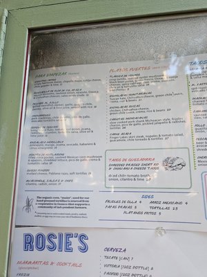 Menu photo 6 Rosie's New York, NY Menu photo 6 Rosie's New York, NY