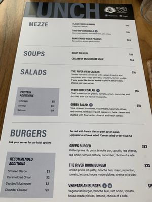 Menu photo 2 RiverRoom Restaurant Windsor, ON Menu photo 2 RiverRoom Restaurant Windsor, ON