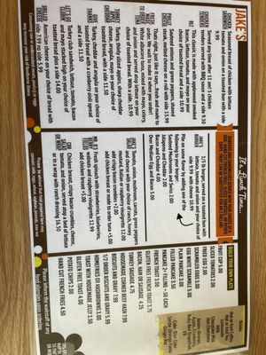 Menu photo 4 Jake's Restaurant North Stonington, CT