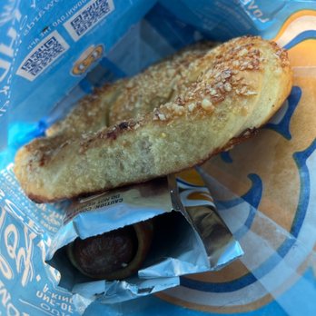 Auntie Anne's - Sweet Almond Pretzel Pretzel dog - Fast Food Near Me - Columbia, Maryland Auntie Anne's - Sweet Almond Pretzel Pretzel dog - Fast Food Near Me - Columbia, Maryland