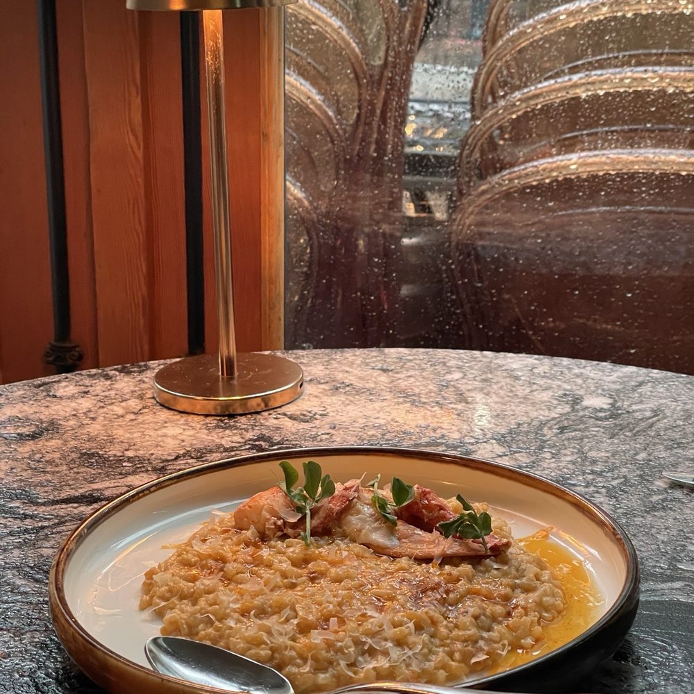 FinePrint - Lobster risotto - French Near Me - Calgary, Alberta FinePrint - Lobster risotto - French Near Me - Calgary, Alberta