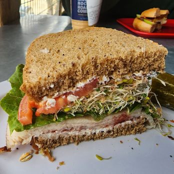 River Rock Roasting Co - Turkey Cranberry Sandwich - Coffee & Tea Near Me - La Verkin, Utah River Rock Roasting Co - Turkey Cranberry Sandwich - Coffee & Tea Near Me - La Verkin, Utah