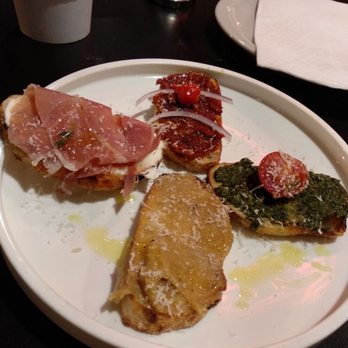 Anodyne Coffee Roasting Co - Selection of crostini. Really good! - Coffee & Tea Near Me - Milwaukee, Wisconsin