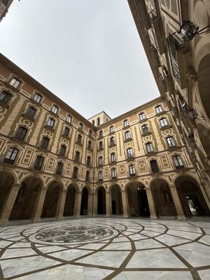 Santa Maria de Montserrat Abbey by null