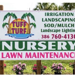 Tuff Turf - They have another sign advertising cannabis.