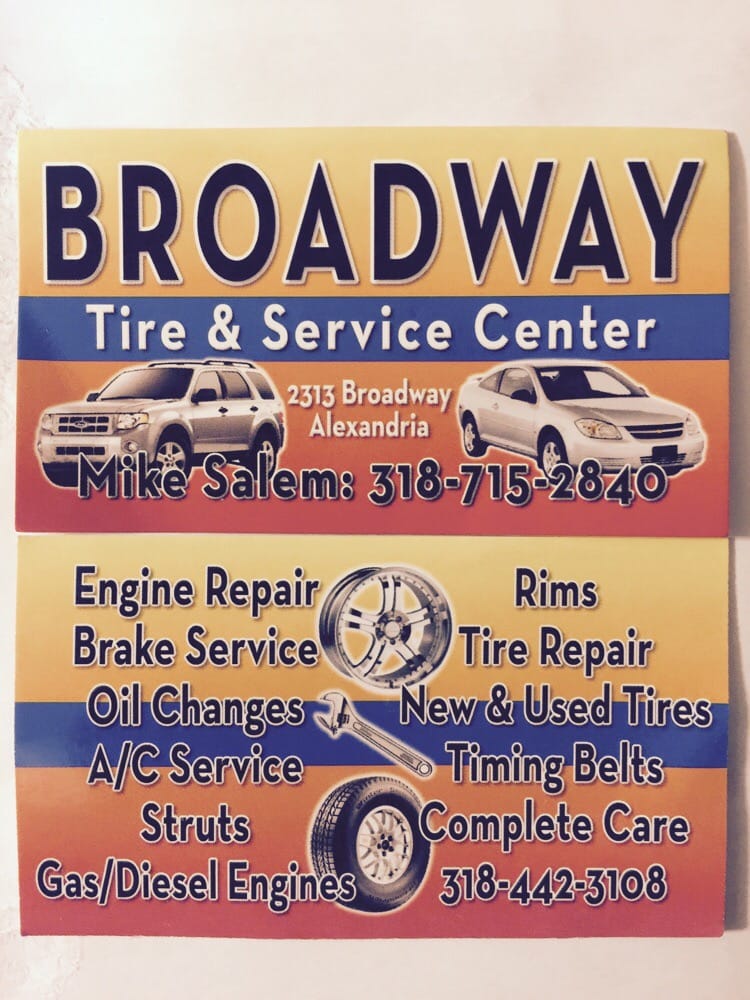 BROADWAY TIRE & SERVICE CENTER Updated September 2024 2313 Broadway