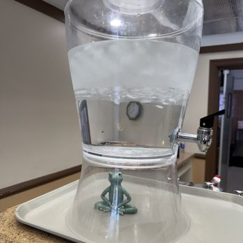Graeter's Ice Cream - cute little water dispenser to serve yourself - Ice Cream & Frozen Yogurt Near Me - Cincinnati, Ohio Graeter's Ice Cream - cute little water dispenser to serve yourself - Ice Cream & Frozen Yogurt Near Me - Cincinnati, Ohio