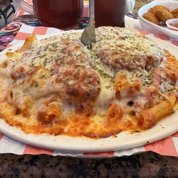 Angelo's Stuffed Pizza - Oven Baked Chicken Parmesan - Pizza Near Me - Chicago, Illinois