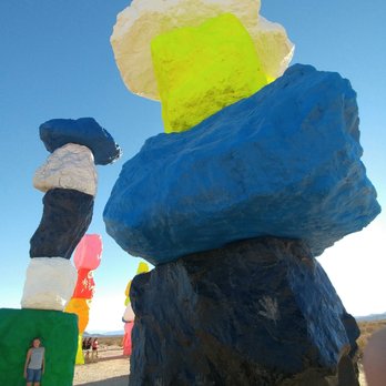 Seven Magic Mountains - Public Art Near Me - Las Vegas, Nevada Seven Magic Mountains - Public Art Near Me - Las Vegas, Nevada