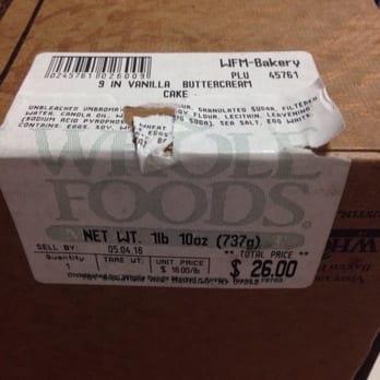 Whole Foods Market - 9 inch cakes $26 - Grocery Near Me - Montclair, New Jersey