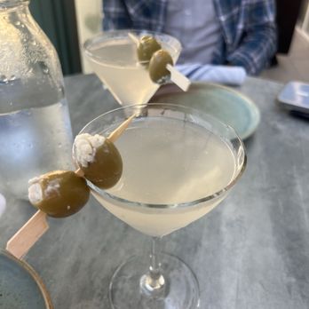 Driftwood Kitchen - Dirty martini - Seafood Near Me - Laguna Beach, California