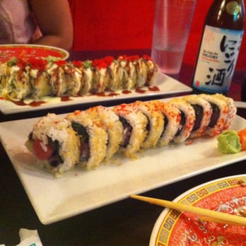 Sticky Rice - Chili roll and Godzirra. Def recommend the Godzirra ! - Sushi Bars Near Me - Washington, DC, District of Columbia Sticky Rice - Chili roll and Godzirra. Def recommend the Godzirra ! - Sushi Bars Near Me - Washington, DC, District of Columbia